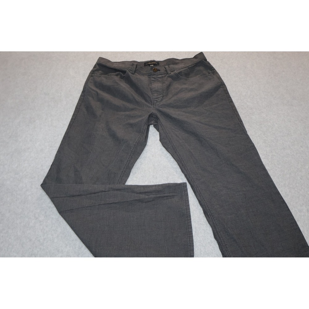 Banana Republic Straight Fit Mens 32x30 Gray Micro Corduroy Pants